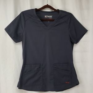 WONENS SCRUB BLUE TOP